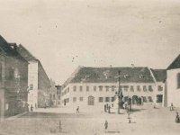 Trg sv. Marka, Banski dvori prije 1869. godine.jpg